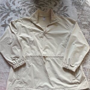 Women's Cream Windbreaker